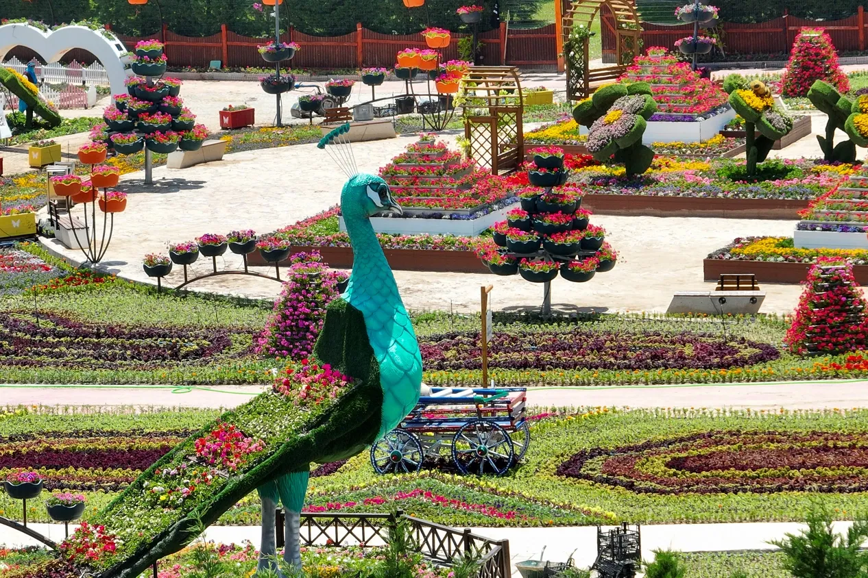 Konya Selçuklu Çiçek Bahçesi yeni sezona kapılarını açıyor