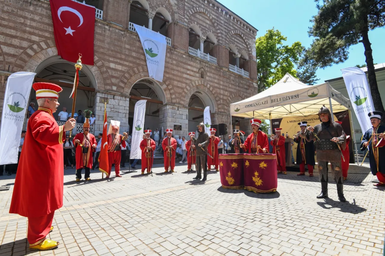 Sultan I. Murad Hüdavendigâr Bursa Osmangazi’de dualarla anıldı