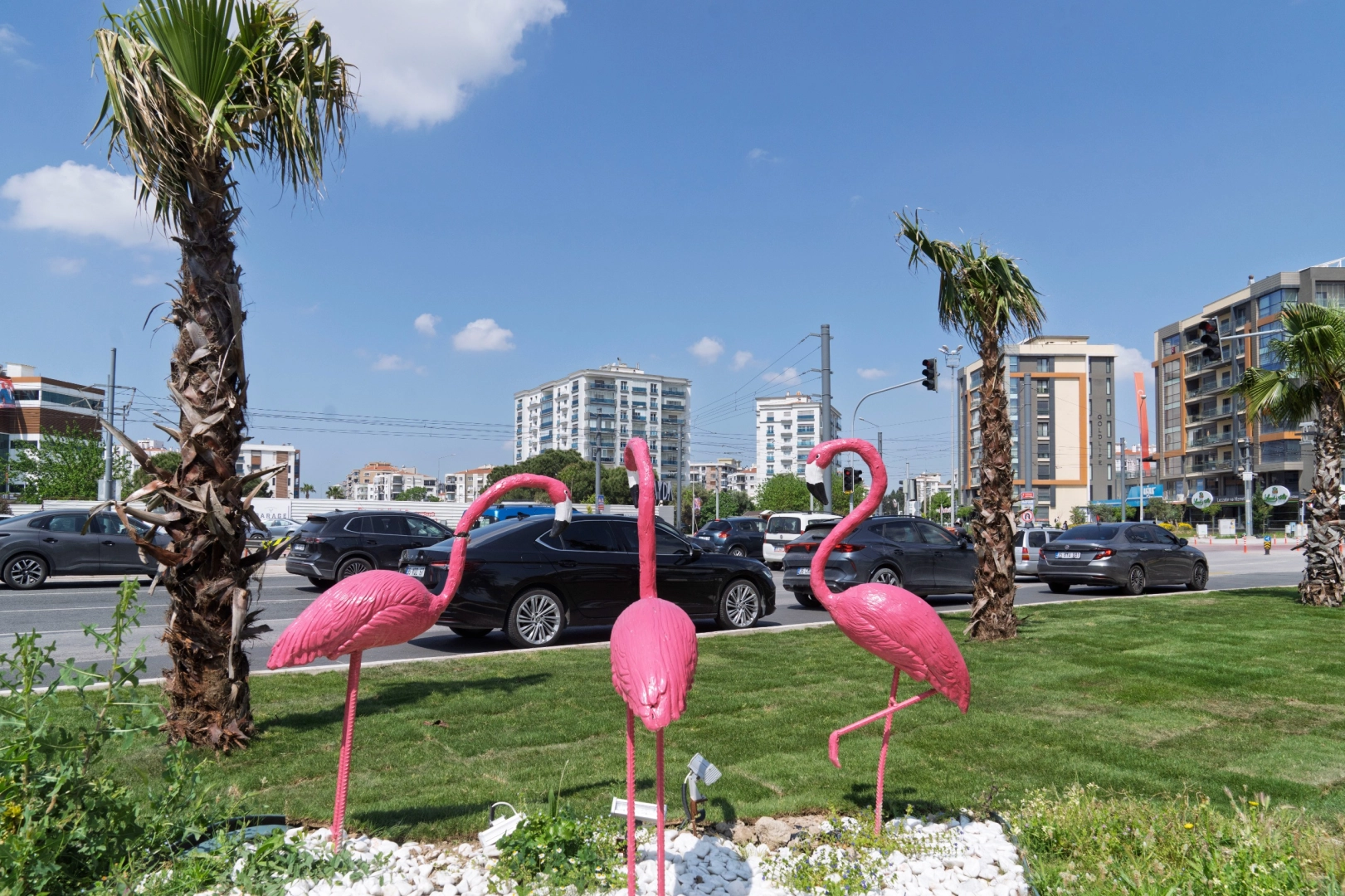 İzmir yaza çiçek açarak hazırlanıyor