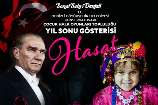 Denizli'de minik yıldızlar sahneye çıkıyor