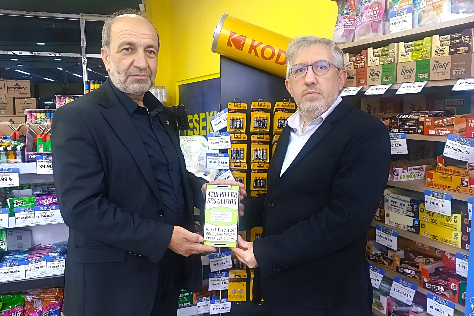 Bursa’da yerel marketlerden atık pil atağı