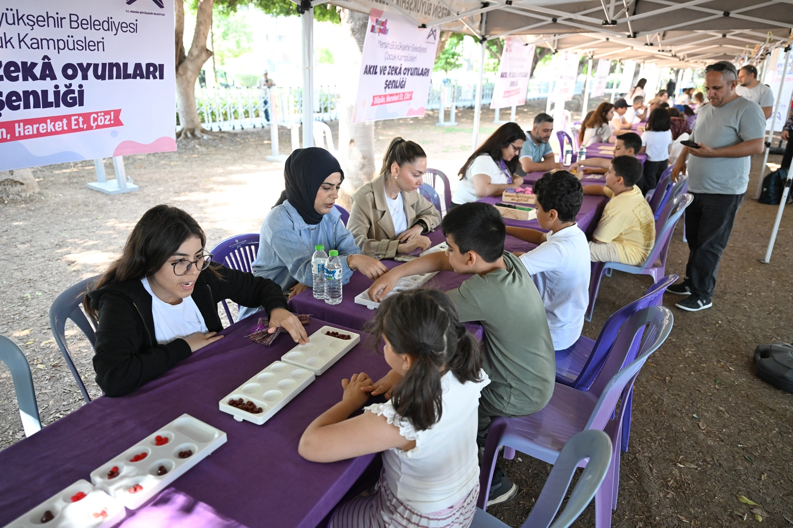 Mersin’de Akıl ve Zekâ Oyunları Şenliği düzenlendi