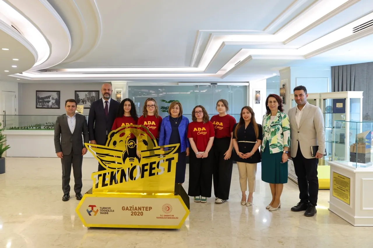 Gaziantep’in gururu öğrenciler başkanla buluştu