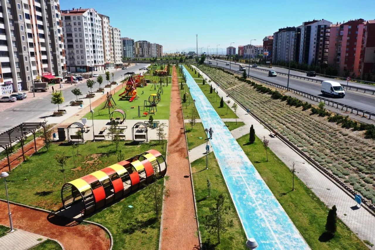 Kayseri Kocasinan farkıyla çocuklara park