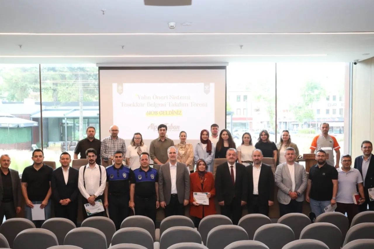 Bursa İnegöl'de Kaizen ödülleri takdim edildi