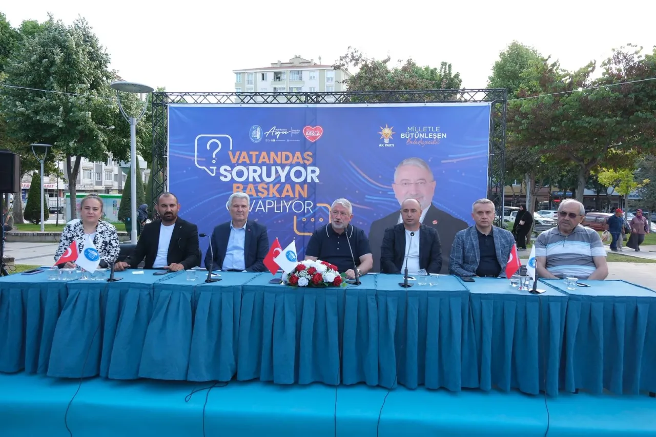 Çorum’da halkla buluşma programı