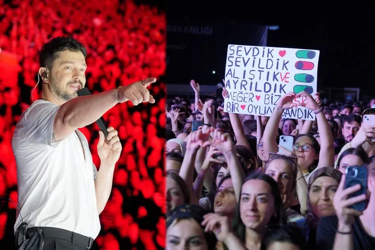 Murat Boz Samsun'u coşturdu