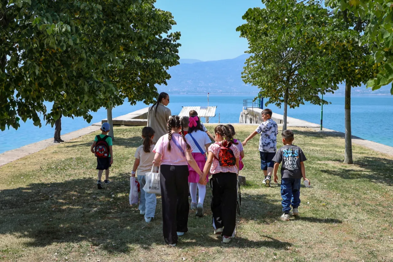 Sakarya'da su müfettişleri Sapanca Gölü ile ilk kez tanıştı
