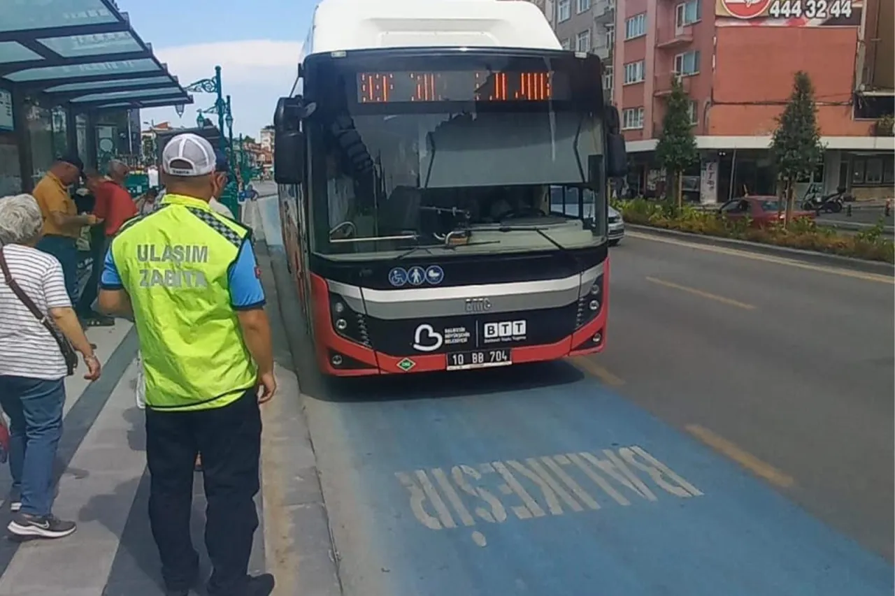 Balıkesir’de toplu taşıma araçlarına sıkı denetim