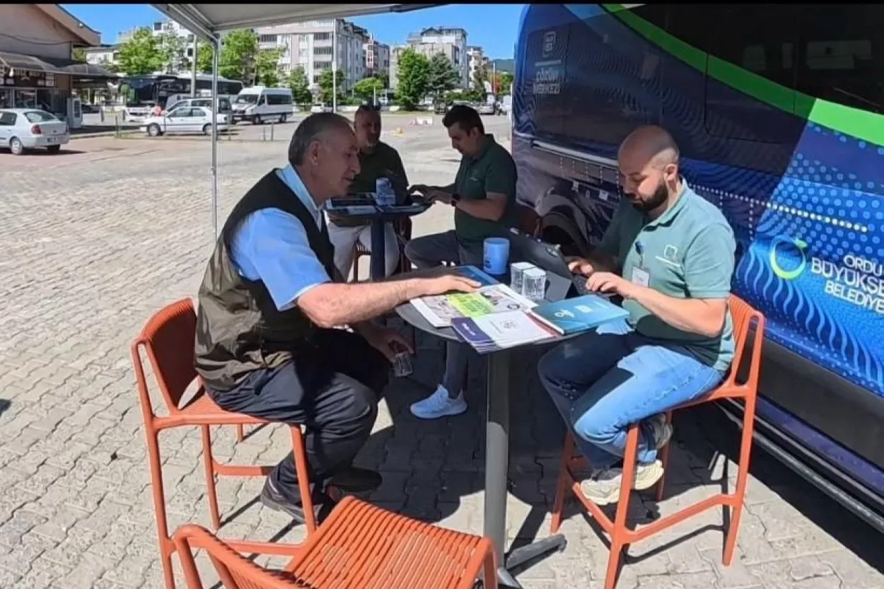 Ordu'da Çözüm Merkezi vatandaşla buluşuyor