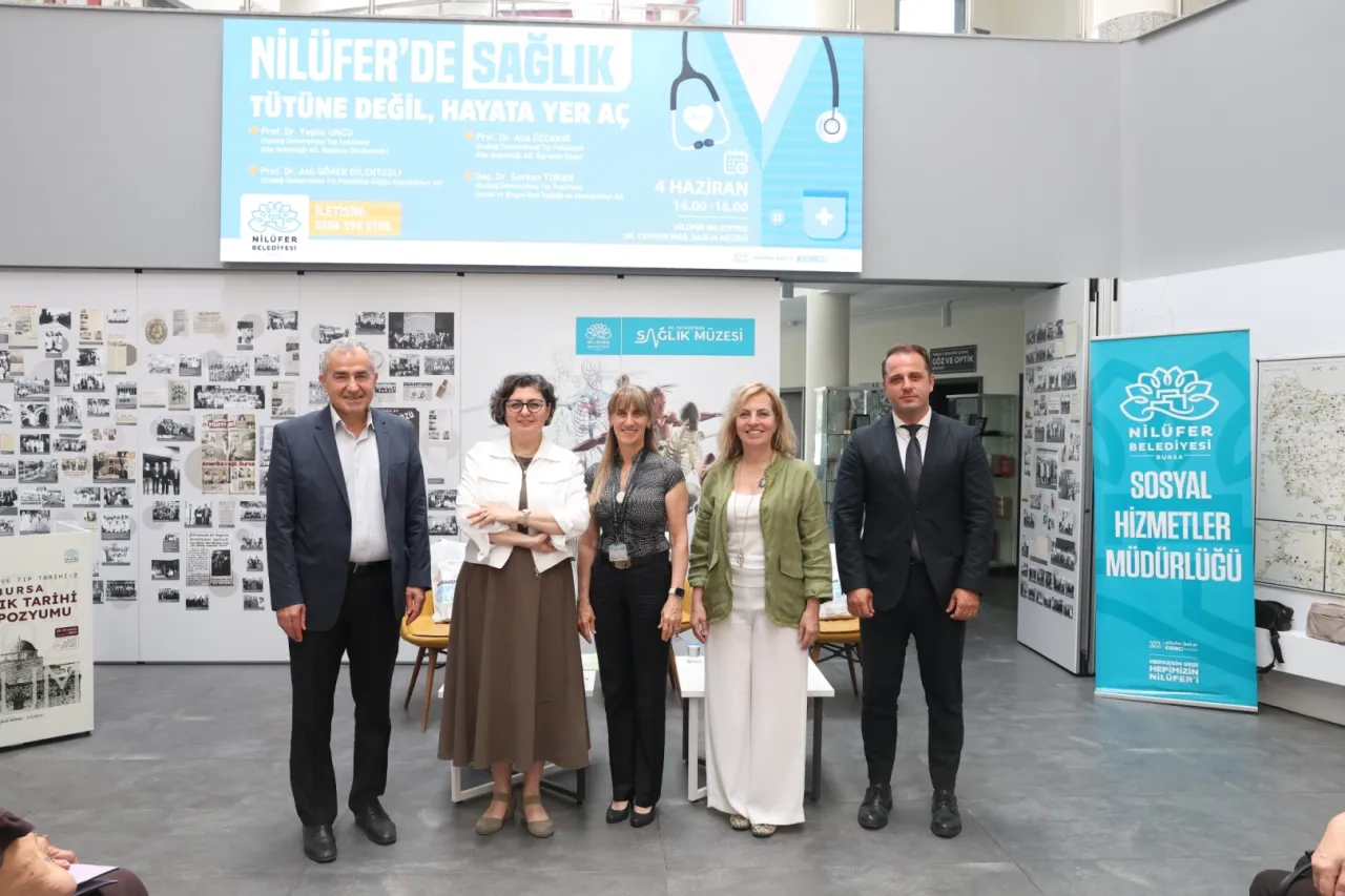Nilüfer’de “Tütüne Değil, Hayata Yer Aç” söyleşisi