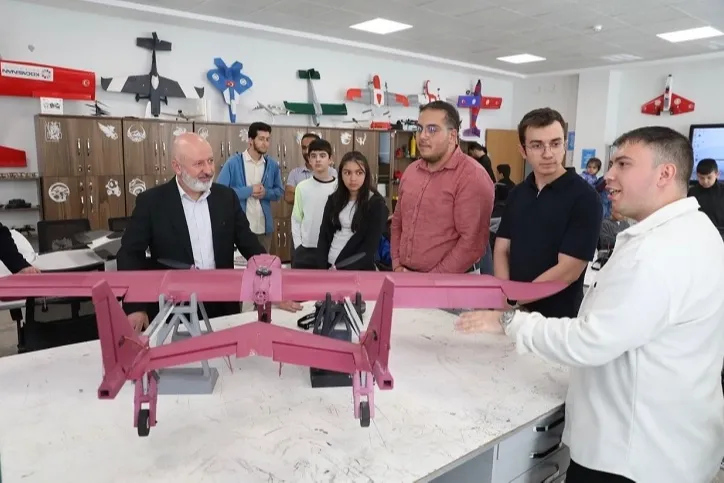 Kayseri Kocasinan İnovasyon Merkezi'ne yabancı öğrencilerden tam not