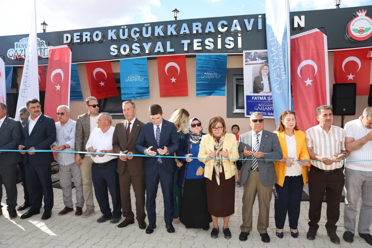 Gaziantep'de Büyükşehir ve Oğuzeli işbirliğinde sosyal tesis
