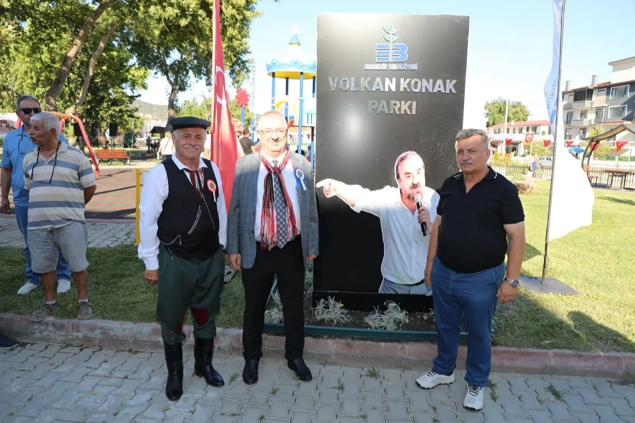 Volkan Konak’ın adı Balıkesir Edremit’te yaşatılıyor