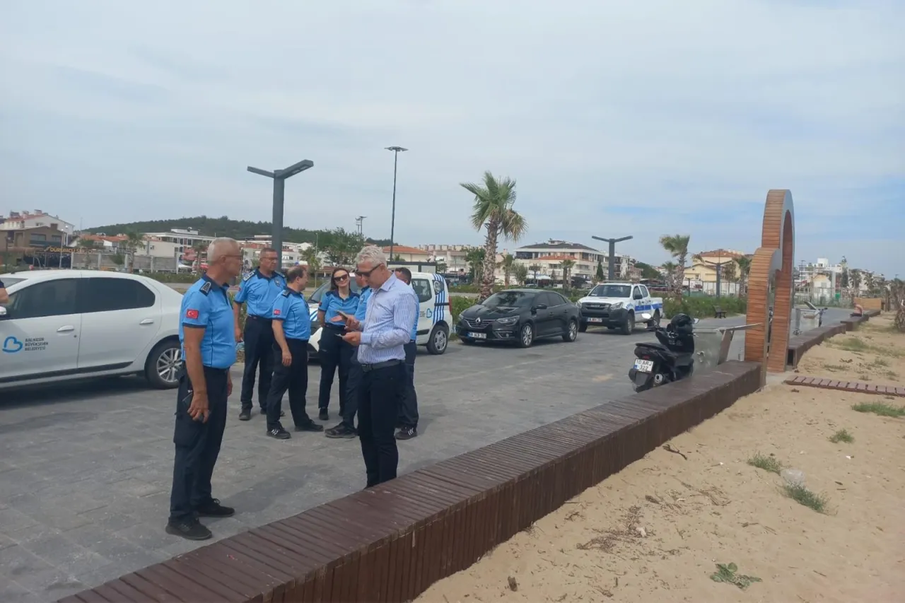 Balıkesir'de Sarımsaklı Plajında sıkı denetim