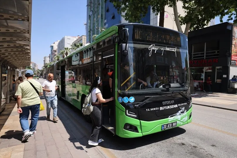 Denizli’de LGS öğrencilerine ücretsiz ulaşım