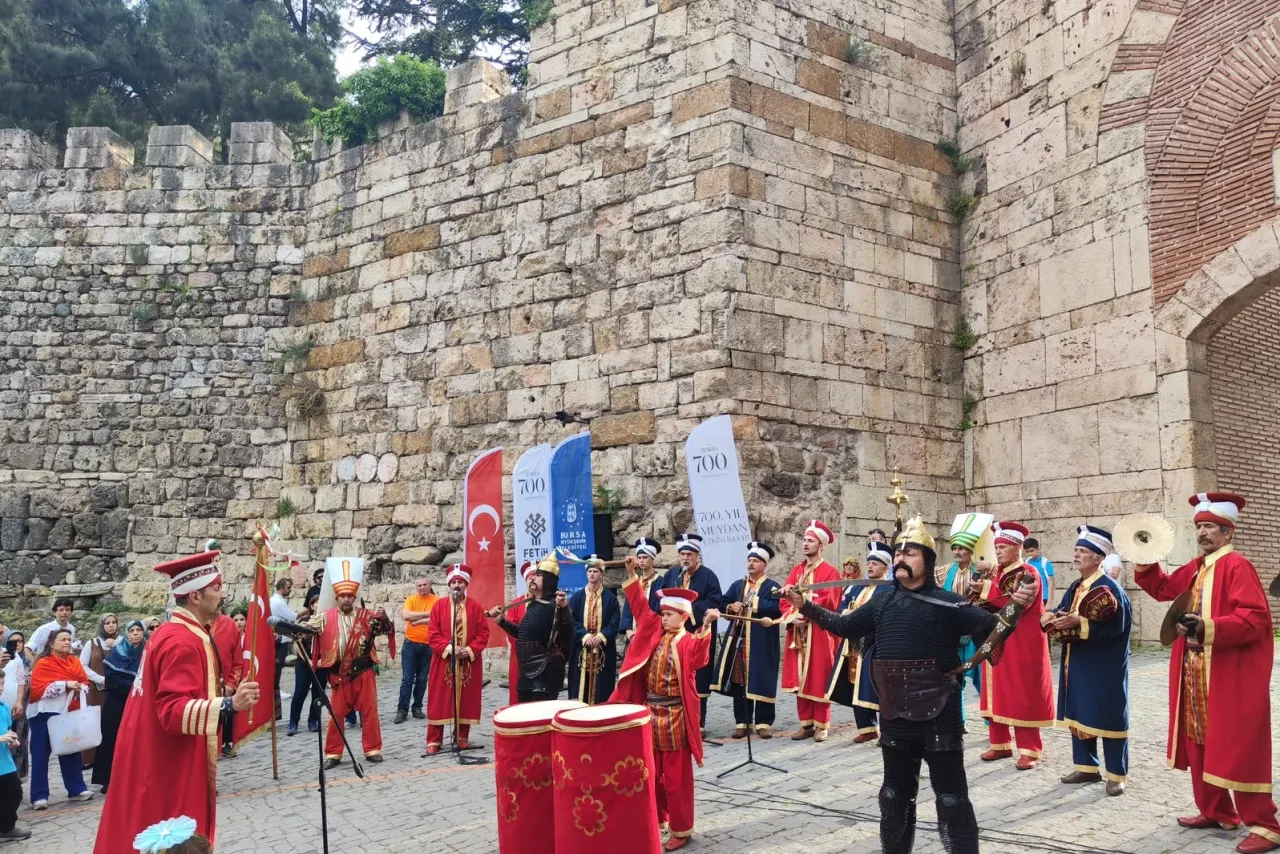 Bursa'da Mehter coşkusu