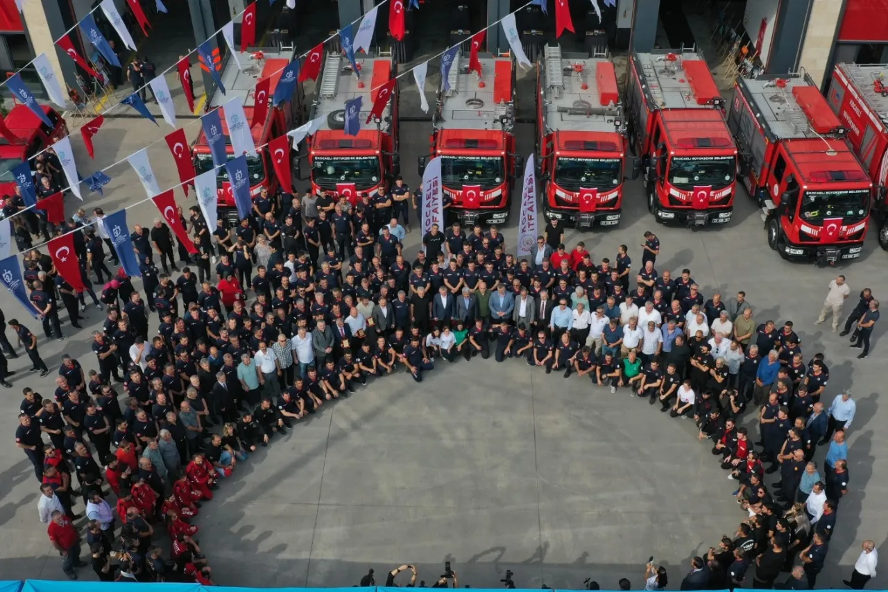 Kocaeli İtfaiyesi her daim hazır kıta