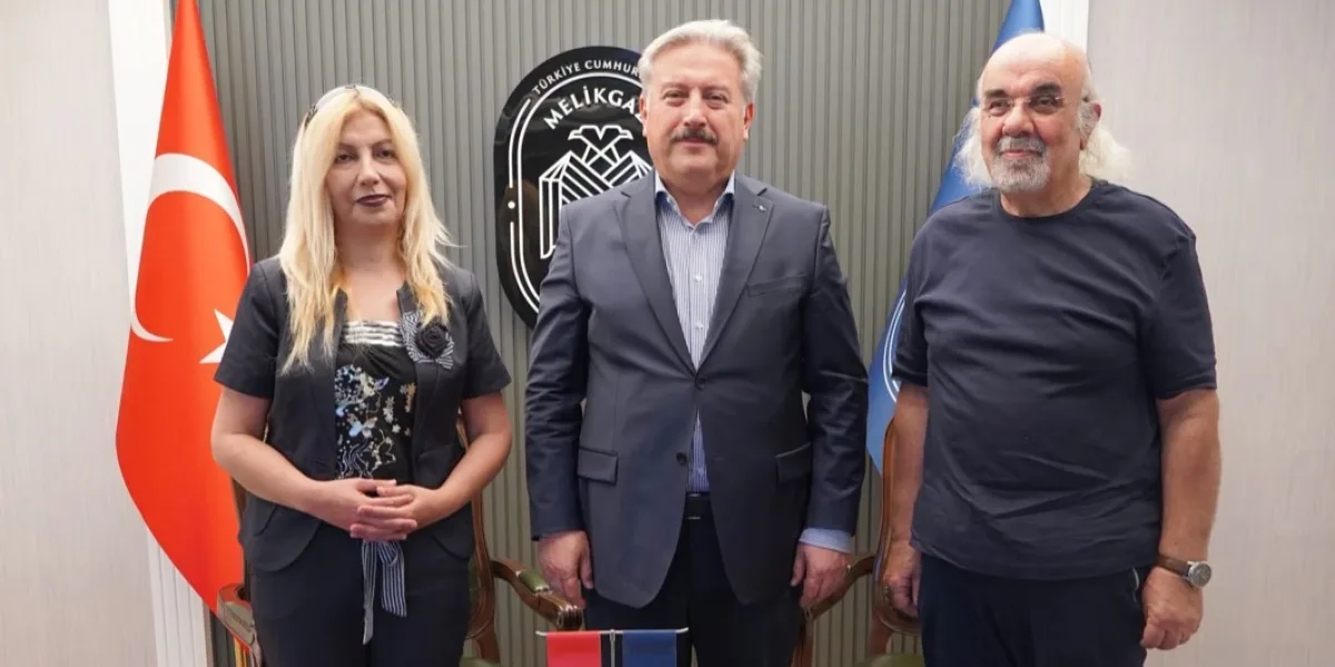 Kayseri Büyükşehir Gazeteciler Cemiyeti'nden Melikgazi'ye ziyaret