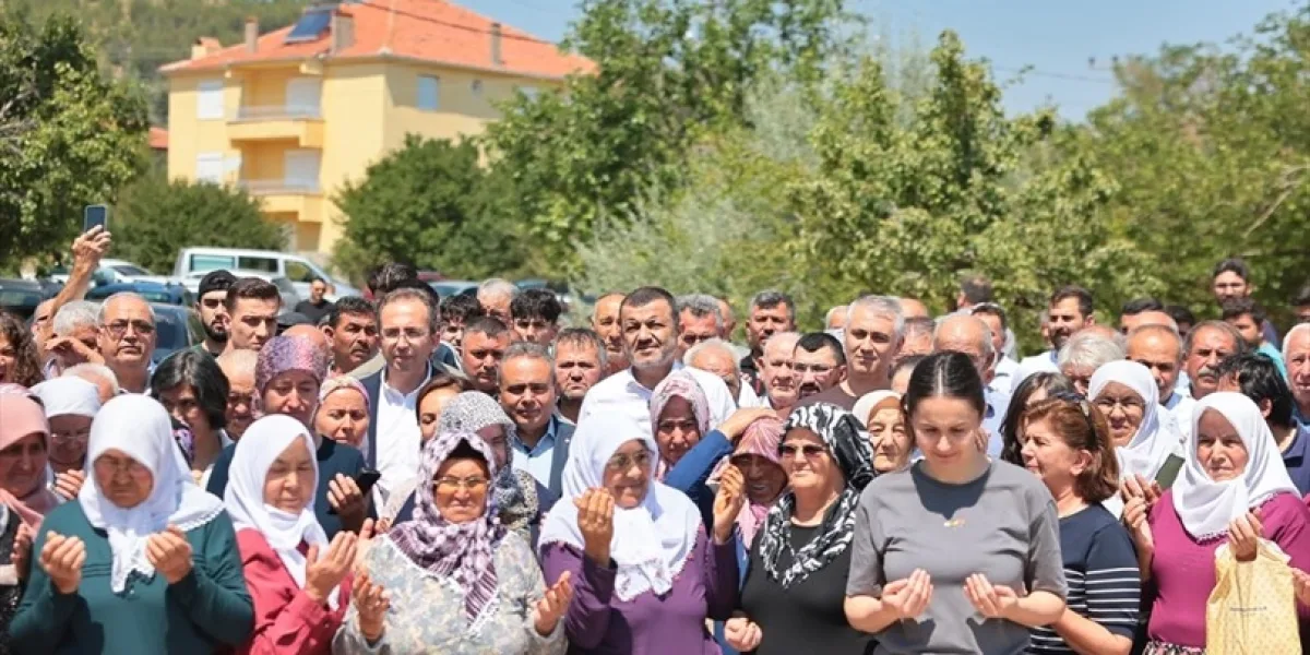 Denizli’de Gömce-İmrallı yolunda mutlu son