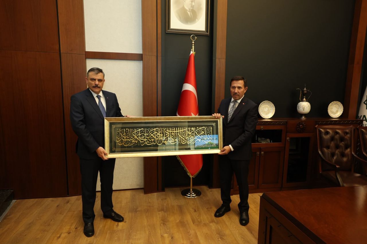 İçişleri Bakanı Çiftçi Karatay’ı ziyaret etti