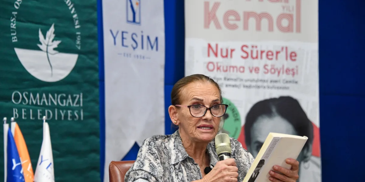 Nur Sürer’den Bursa Osmangazi'de 'Cemile’nin İzinde' buluşma
