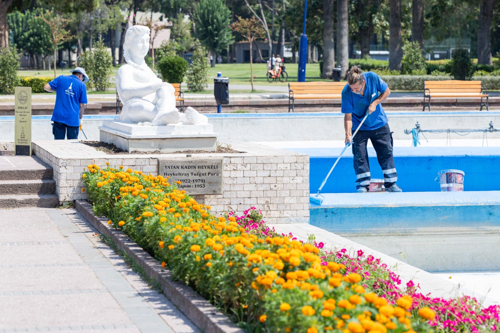 95. İzmir Enternasyonal Fuarı öncesi Kültürpark’ta hazırlıklar hız kazandı