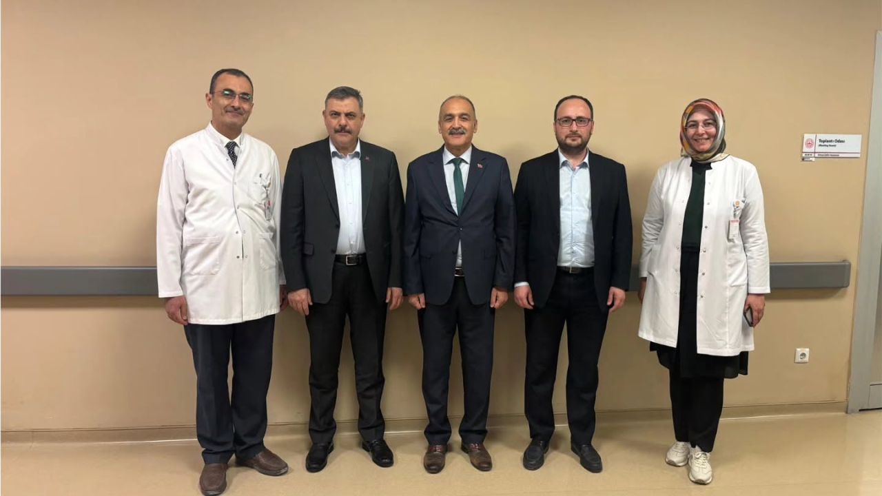 İçişleri Bakanı Çiftçi’den Konya Şehir Hastanesine ziyaret