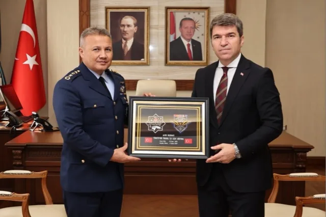 Tuğgeneralliğe terfi etmişti... Türkiye’nin ilk astronotu Amasya’da görevine başladı