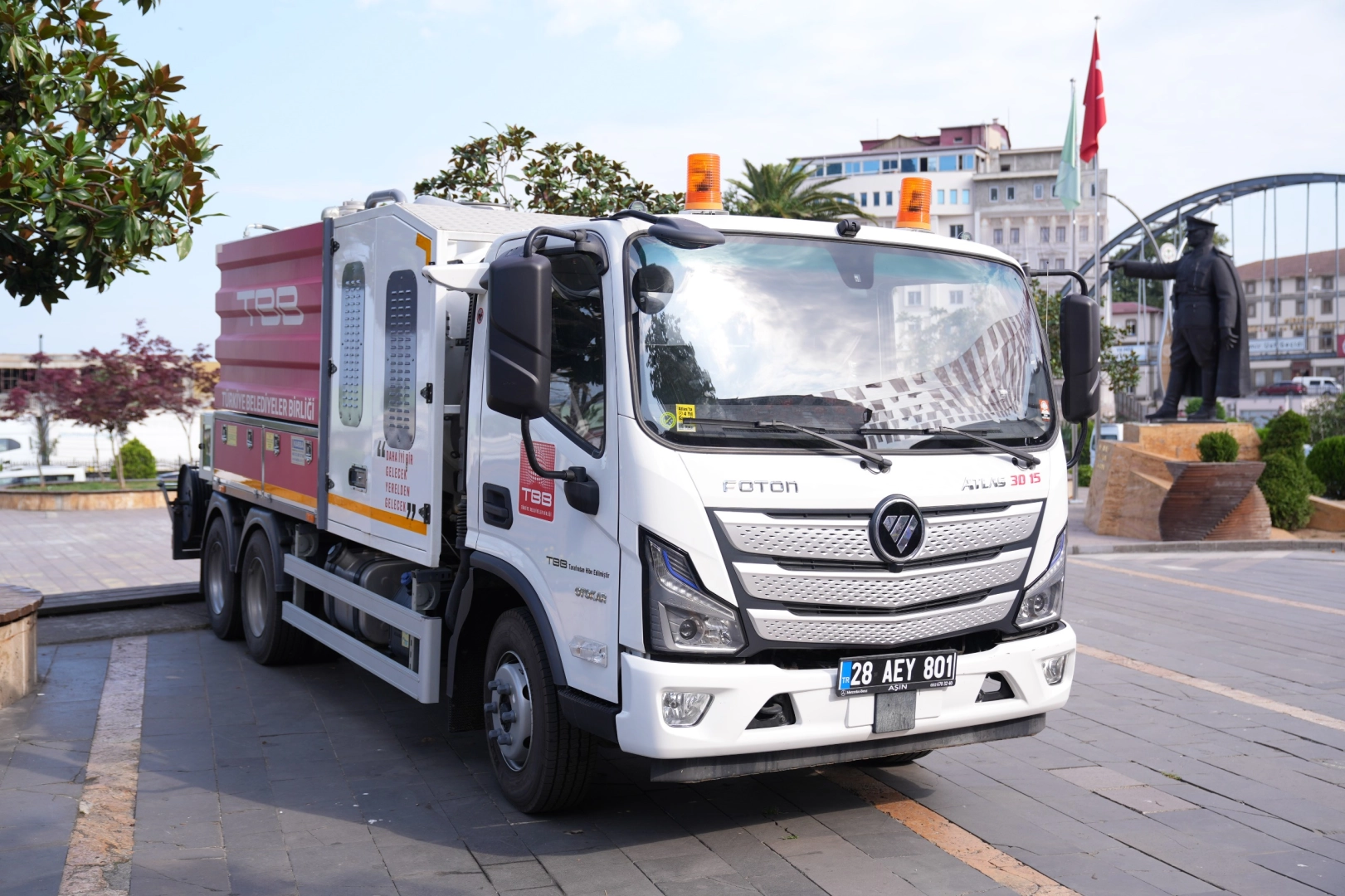 Giresun'a 9,5 milyon TL’lik yeni araç kazanımı