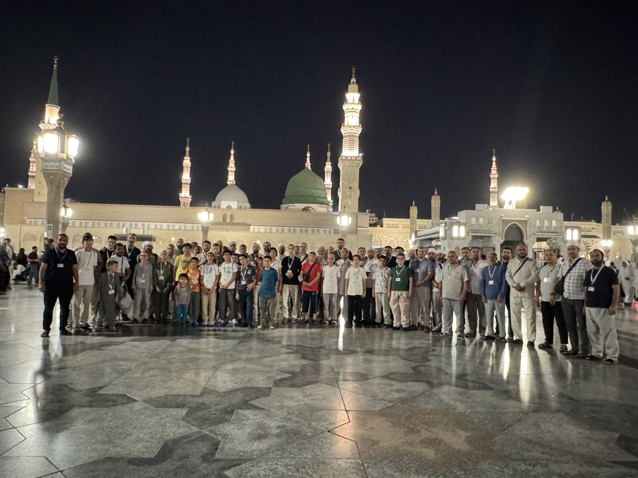 Konya’da yarışmanın ilk kafilesi kutsal topraklarda