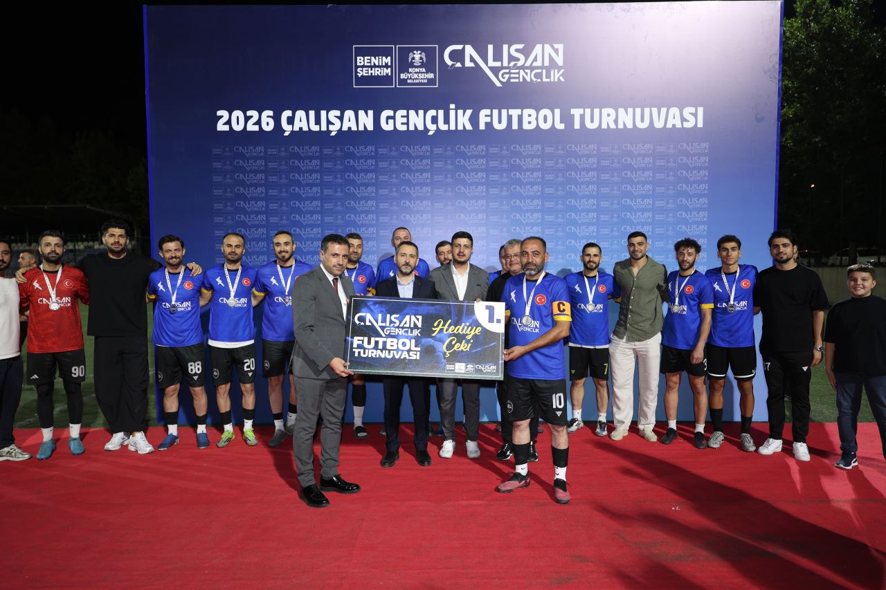 Çalışan Gençlik Futbol Turnuvası’nda rekabet ve dostluk bir arada yaşandı