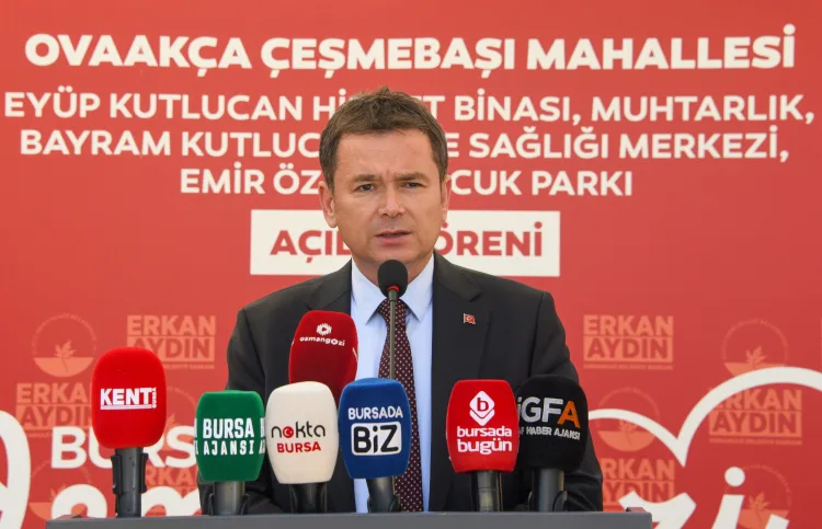 Bursa Osmangazi’de Aile Sağlığı Merkezi ve Çocuk Parkı Açıldı