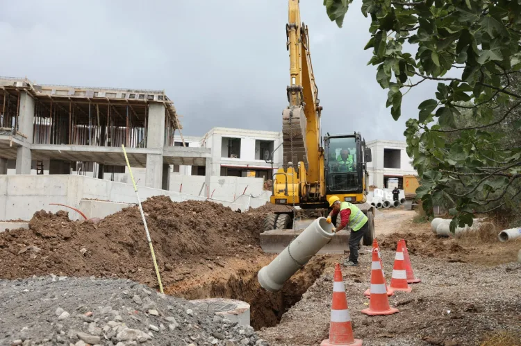 Mudanya'da 3,3 km yeni kanalizasyon ve yağmur suyu hattı