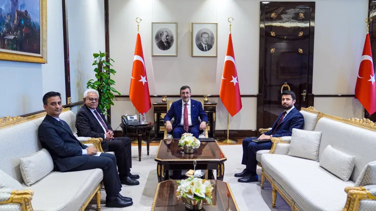 Cevdet Yılmaz, 4 ülke büyükelçisiyle görüştü