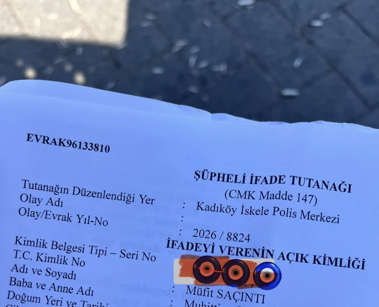 Müfit Can Saçıntı ifade verdi, hukuki savunma reddetti