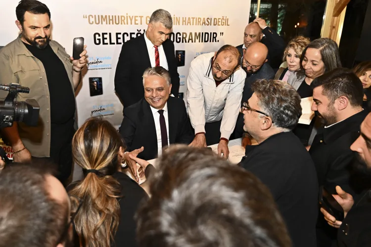 Başkan Uysal’ın Ankara Kitap Buluşması’na yoğun ilgi