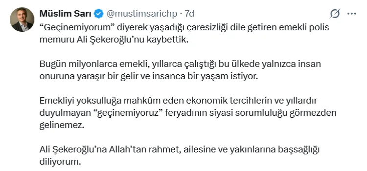AYM önünde acı trajedi! Seyyanen zam eyleminde intihara kalkışan emekli polis kurtarılamadı