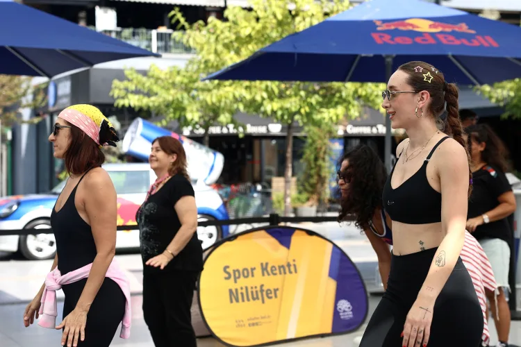 Nilüfer’de Avrupa Hareketlilik Haftası’nda Açık Hava Sporu