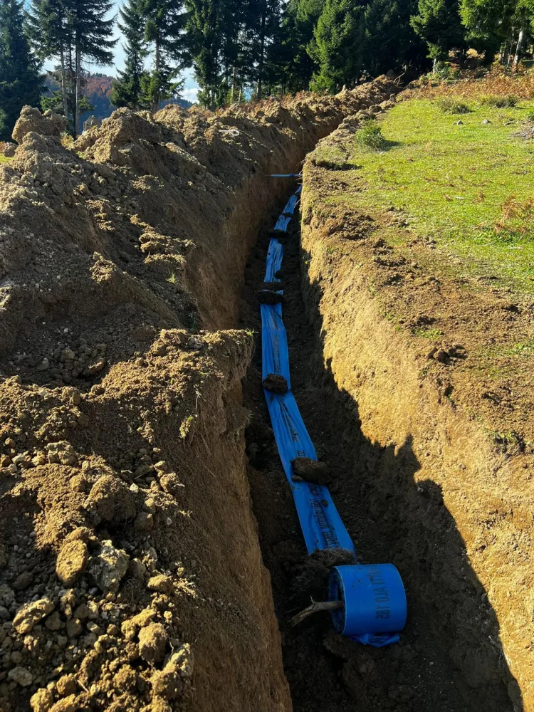 Trabzon TİSKİ, Düzköy'de içme suyu hattını tamamladı