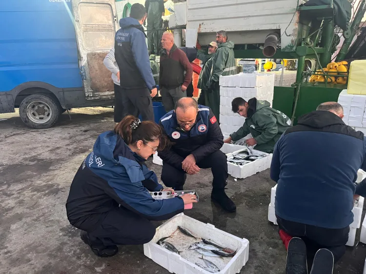 İzmir'de su ürünleri denetimleri 7/24 devam ediyor