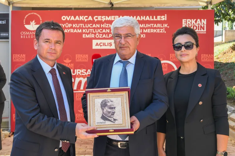 Bursa Osmangazi’de Aile Sağlığı Merkezi ve Çocuk Parkı Açıldı