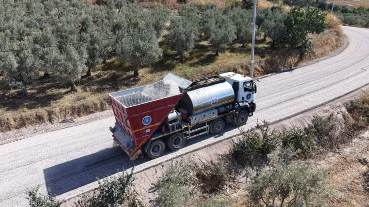 Bursa Kestel’de 4 mahallede 11,5 km yol yenilendi