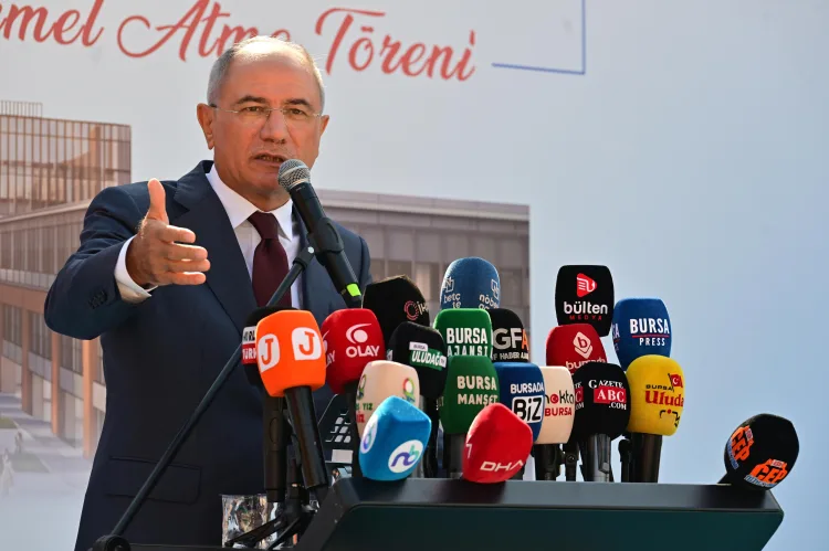 Bursa Yıldırım'a 2 milyar TL'lik dev yatırım... Vizyon projeye ilk harç döküldü