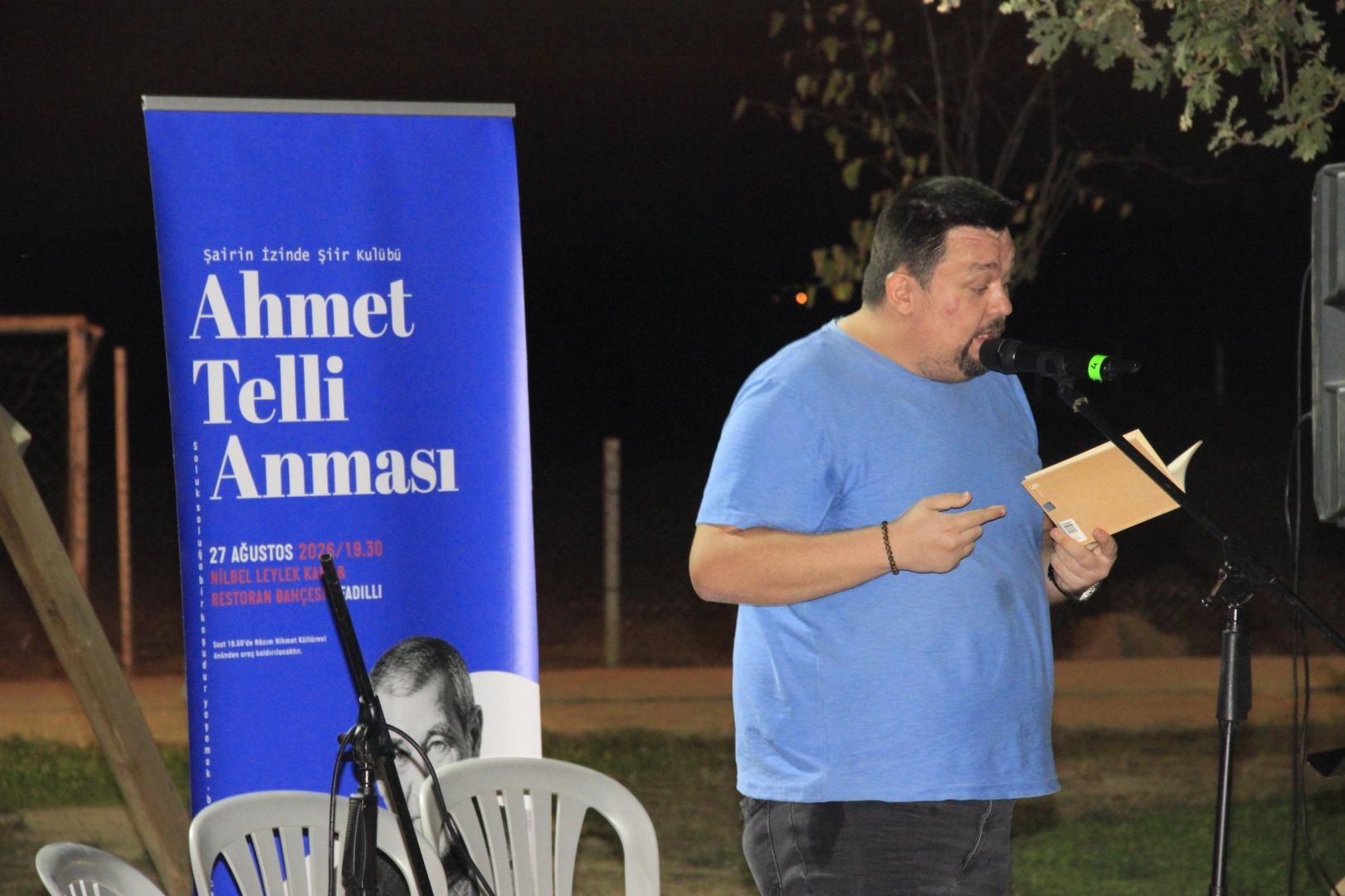 Usta şair Ahmet Telli Nilüfer’de şiirleriyle anıldı