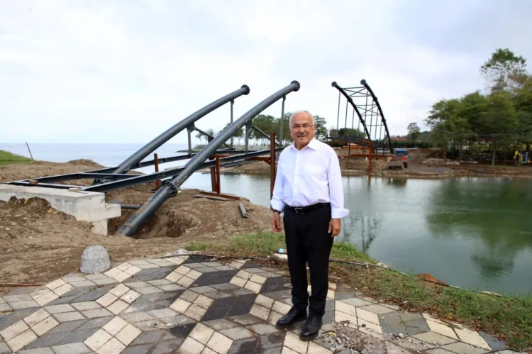 Ordu'da Turnasuyu Kordon Park yaşam merkezine dönüşüyor