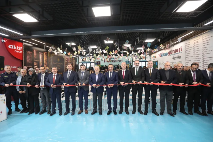 Bursa İnegöl’de 10. Kitap Günleri Fuarı kapılarını açtı