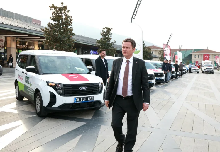 Osmangazi'nin araç filosuna 41 takviye
