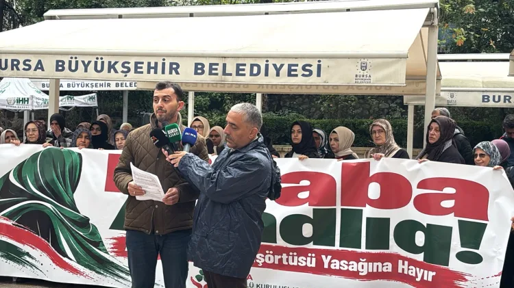 Bursa Gönüllü Kuruluşlar'dan Azerbaycan’daki başörtüsü yasağına tepki