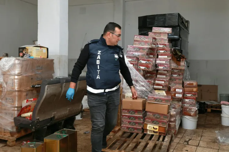 Bursa Osmangazi’de 6,5 ton gıda imha edildi